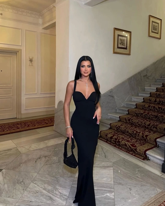 Рокля  Nicolle Черна