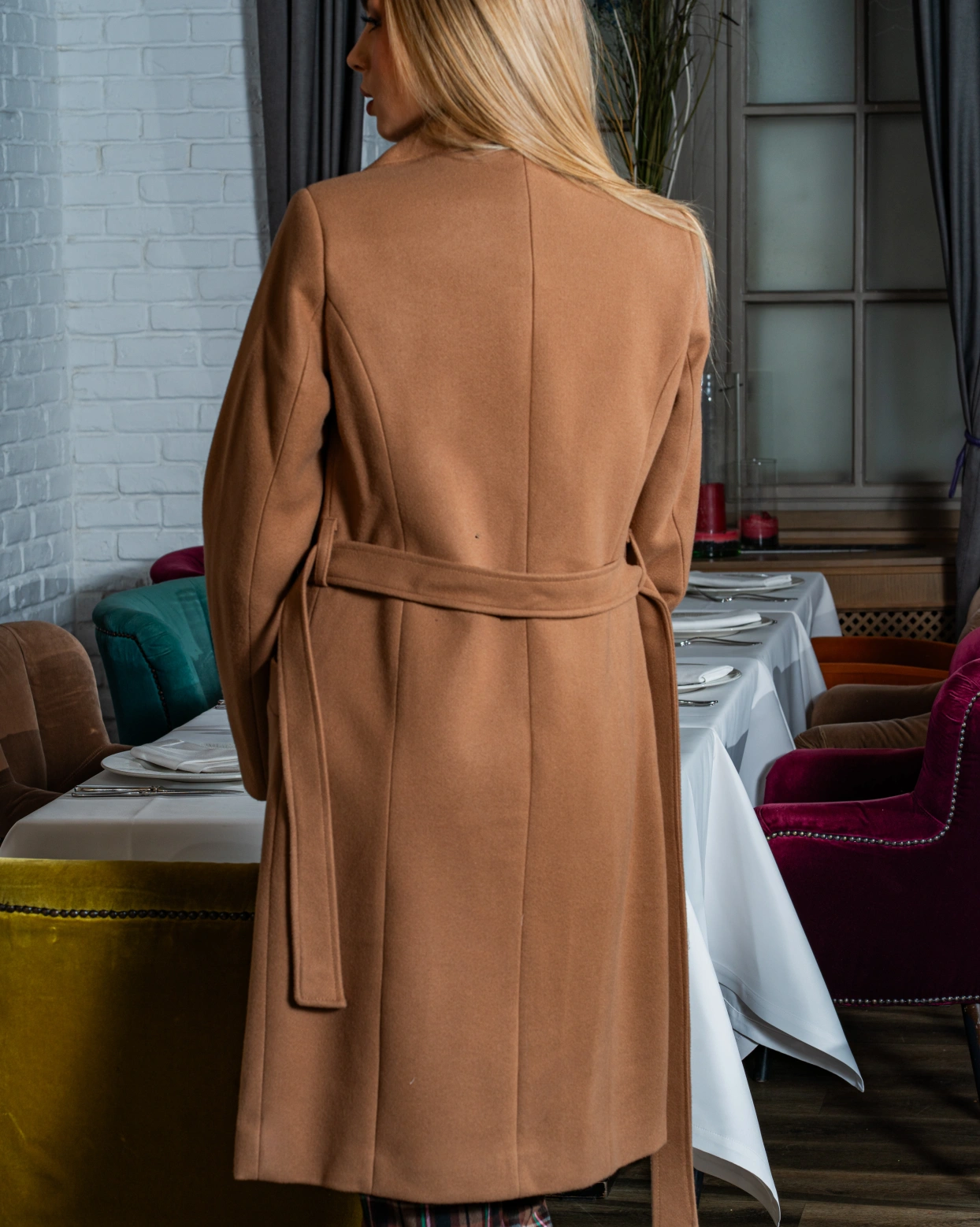 Палто Ema камел