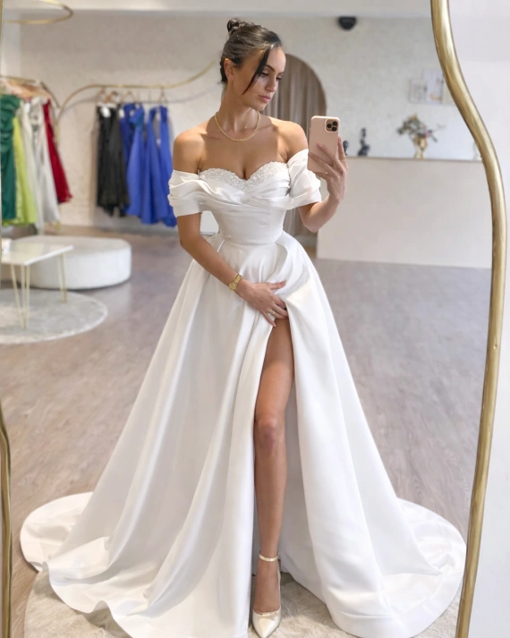 Рокля Caterina бяла