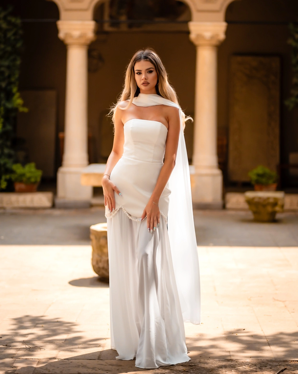 Рокля Tulum Бяла Рокля Tulum Бяла