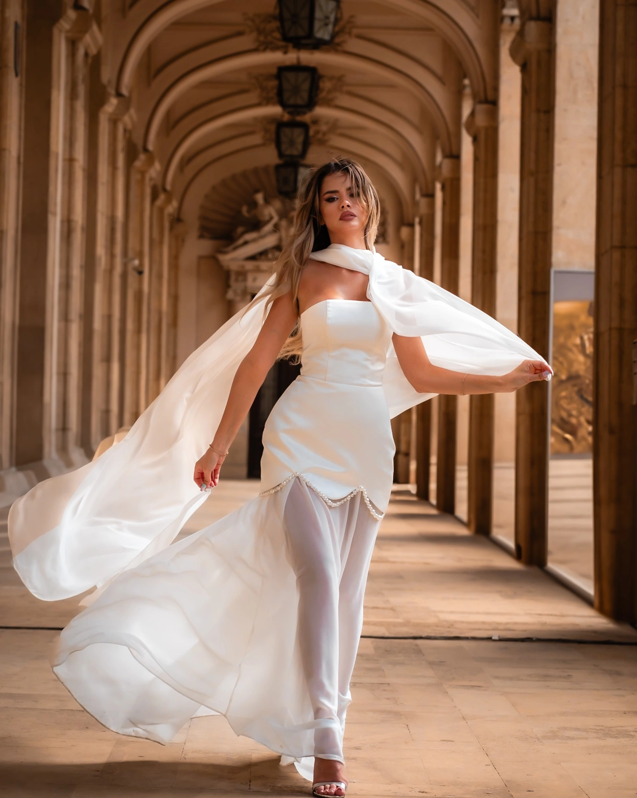 Рокля Tulum Бяла Рокля Tulum Бяла