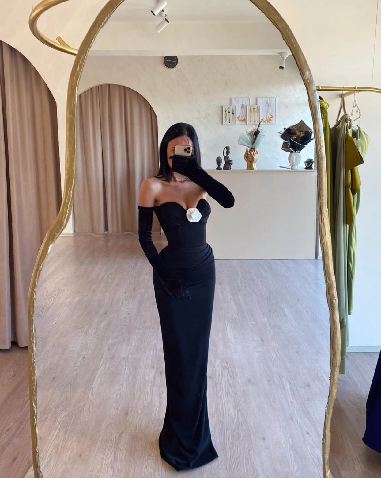 Рокля Lorena Черна