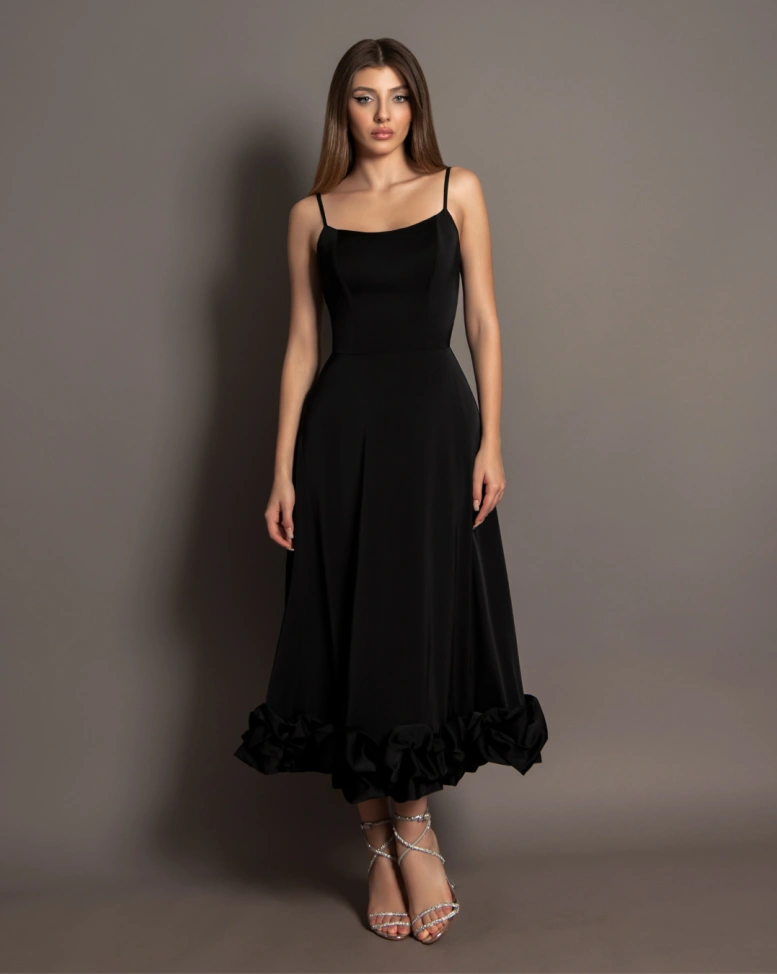 Рокля Juliana Черна