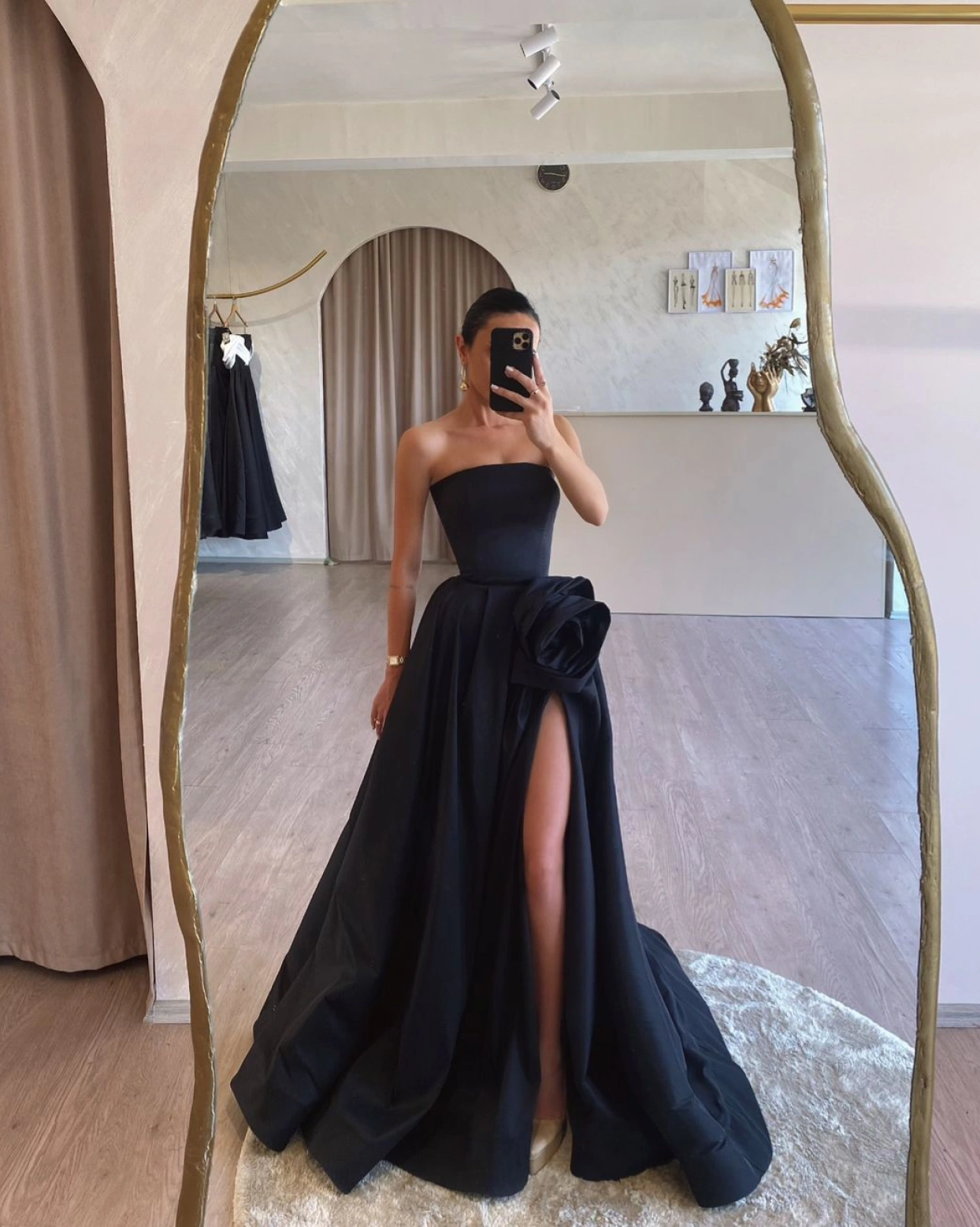 Рокля Brianna Черна