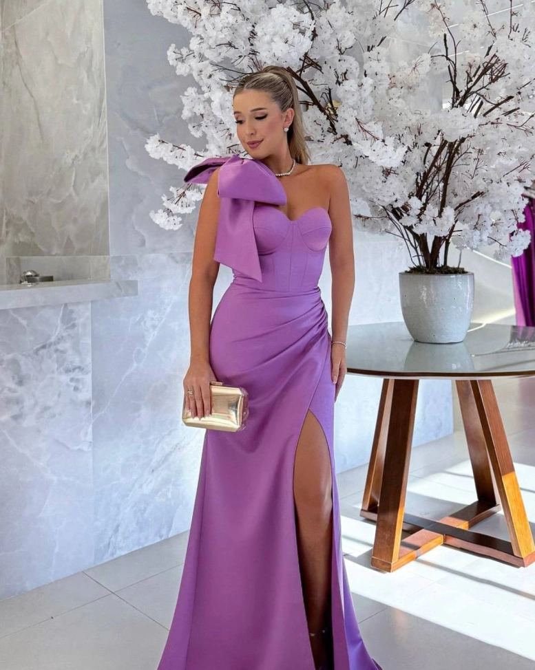 Рокля Cleo Лилава