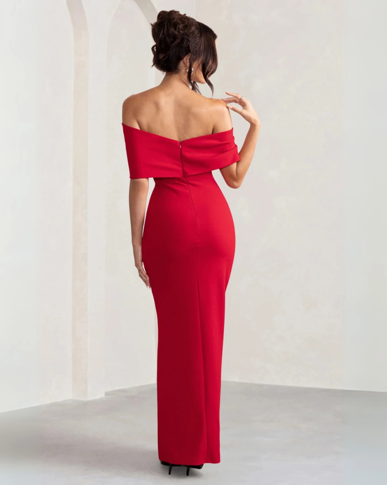 Рокля Celline Червена