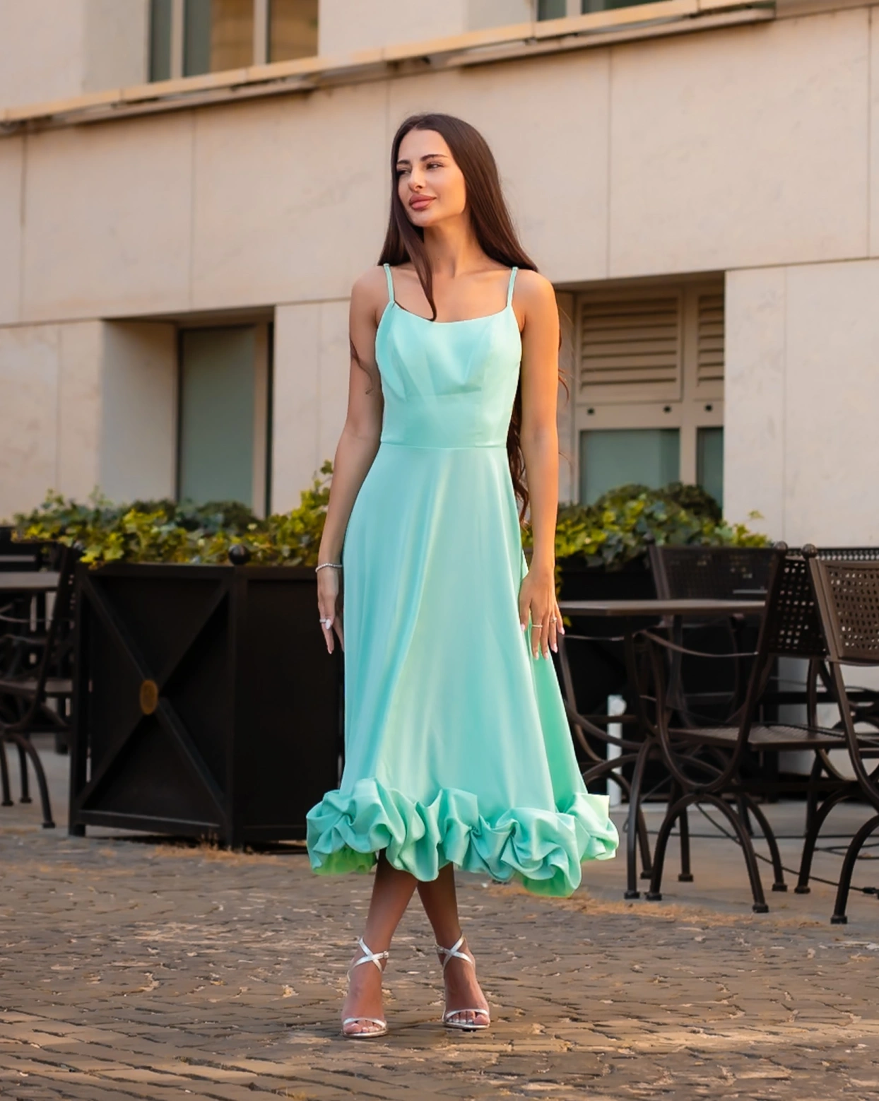 Рокля Juliana Ментова