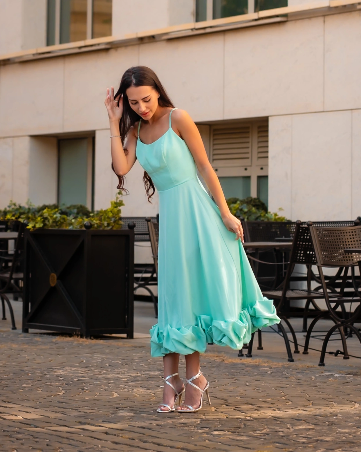 Рокля Juliana Ментова