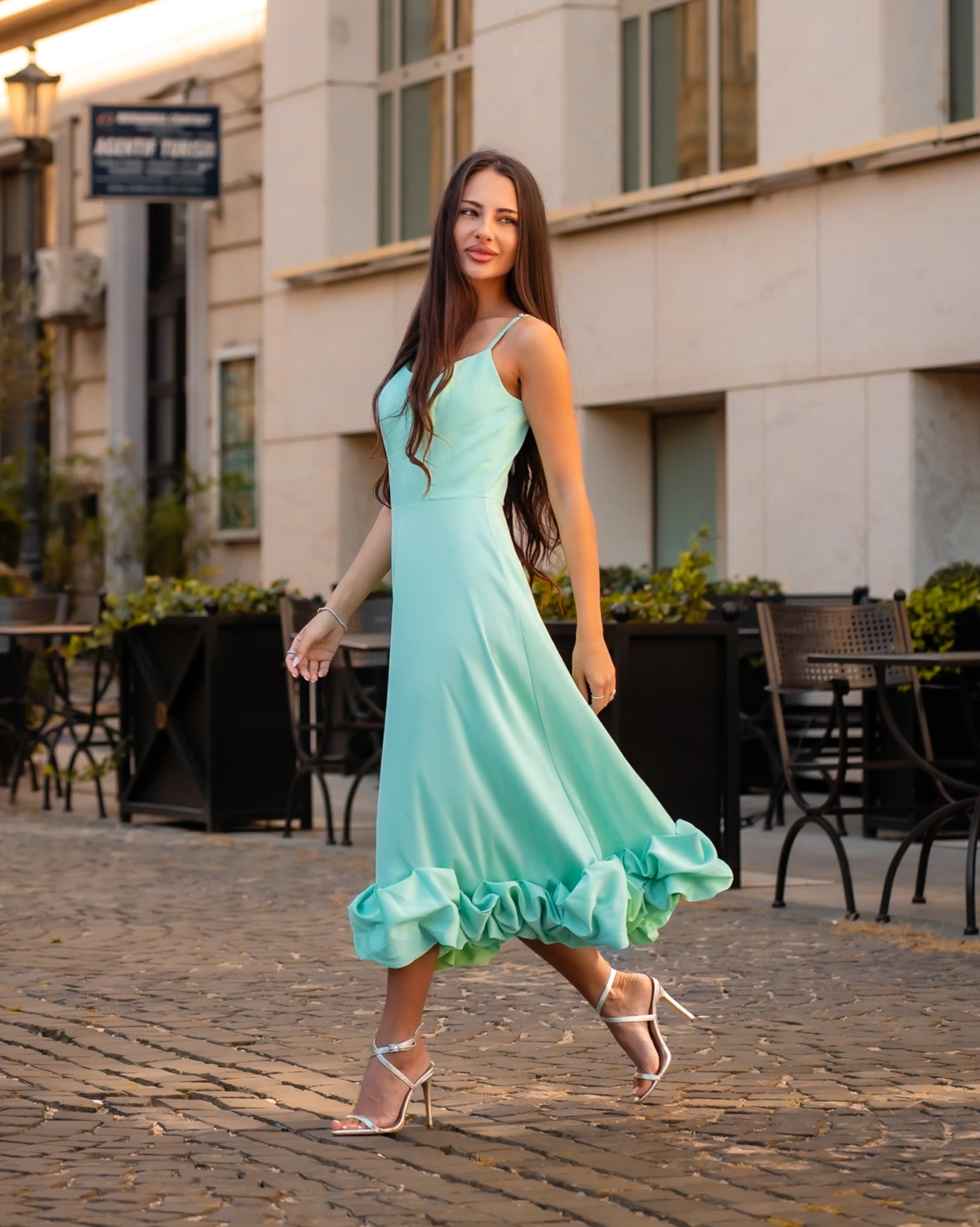 Рокля Juliana Ментова