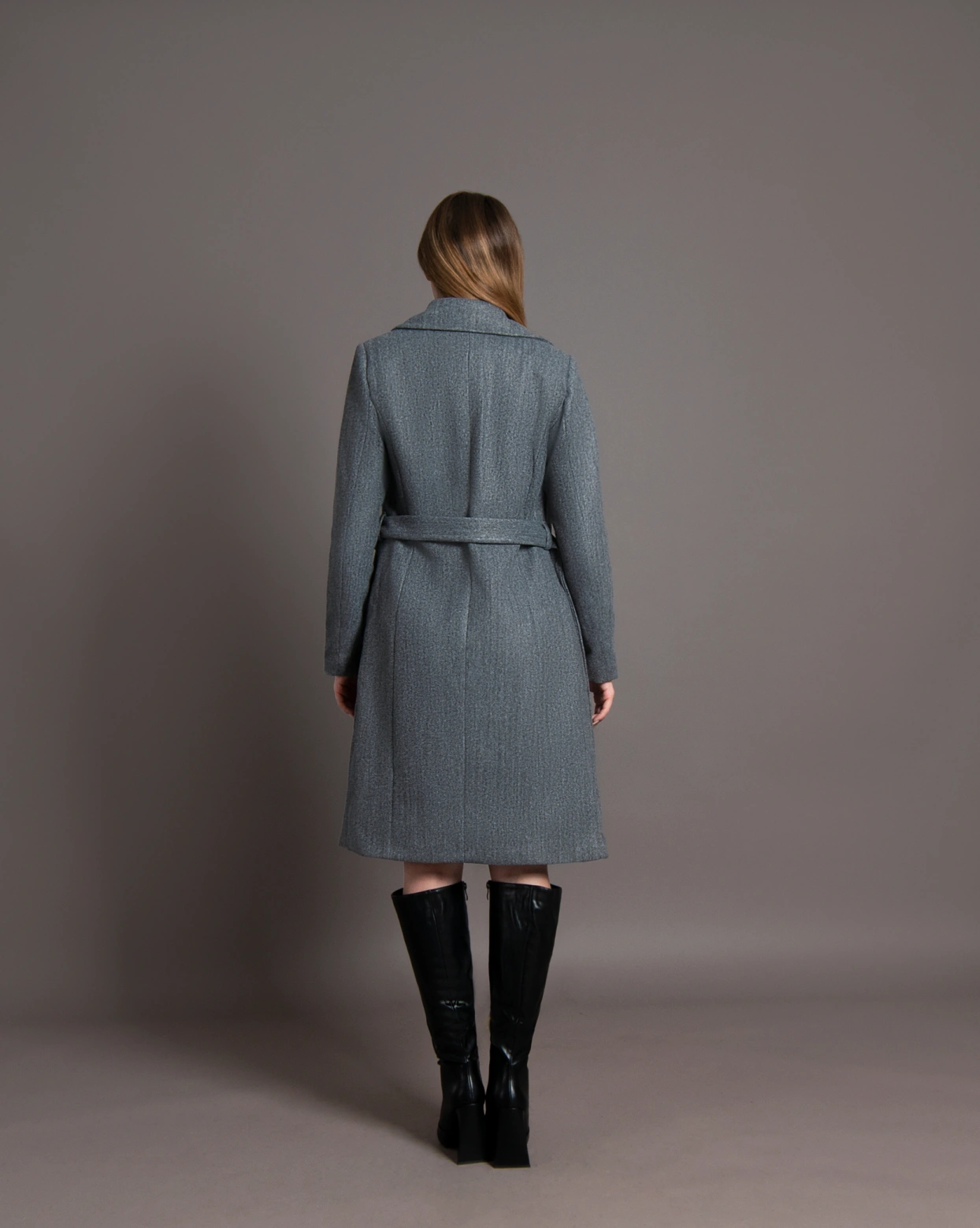 Палто Fiona сиво