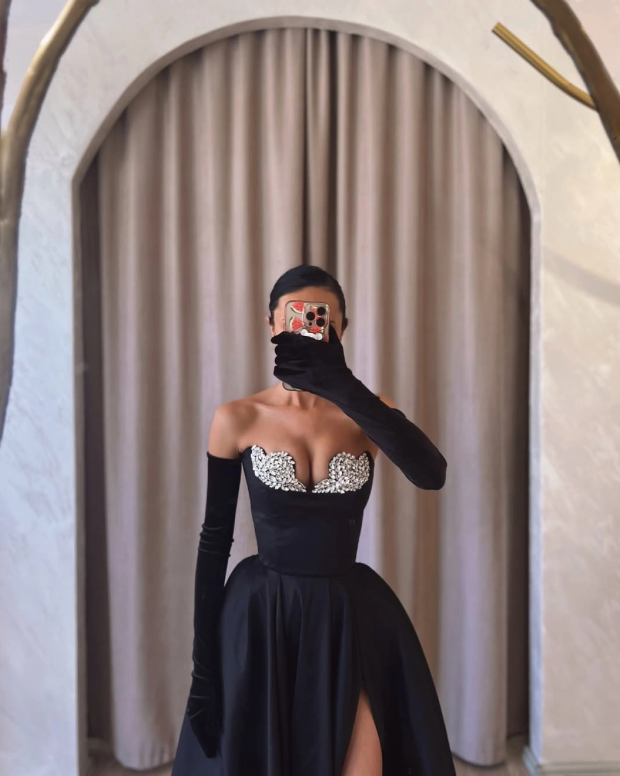 Рокля Denise Черна