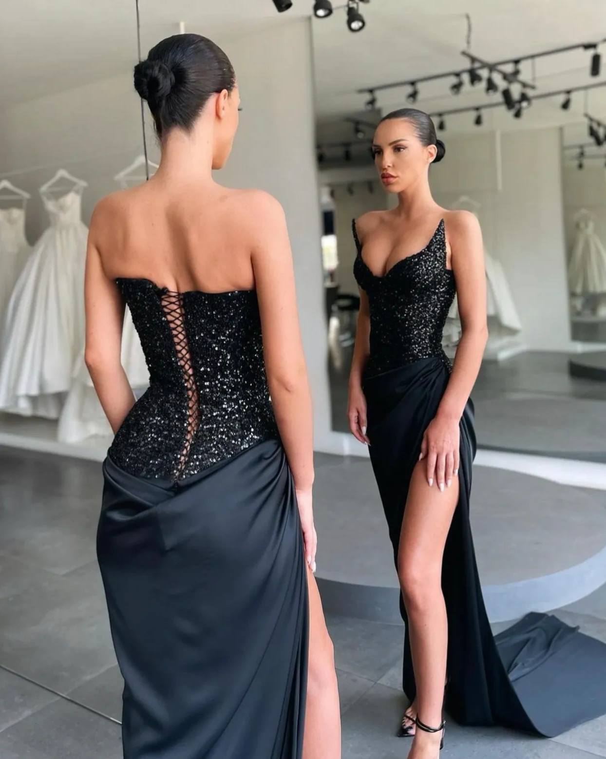 Рокля Moya Черна