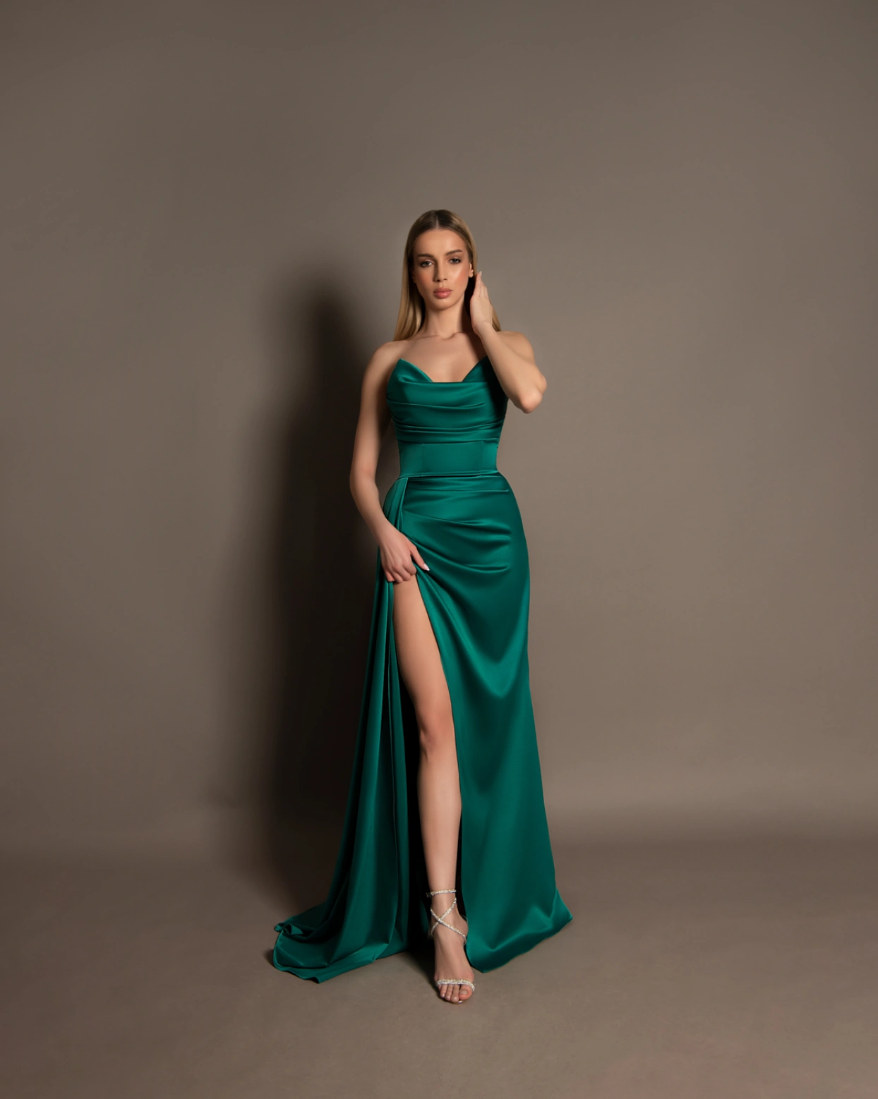 Рокля Silvie Зелена