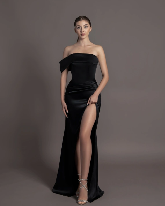 Рокля Zara Черно