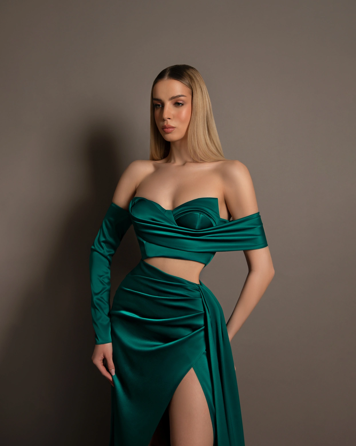 Рокля Alure Зелена