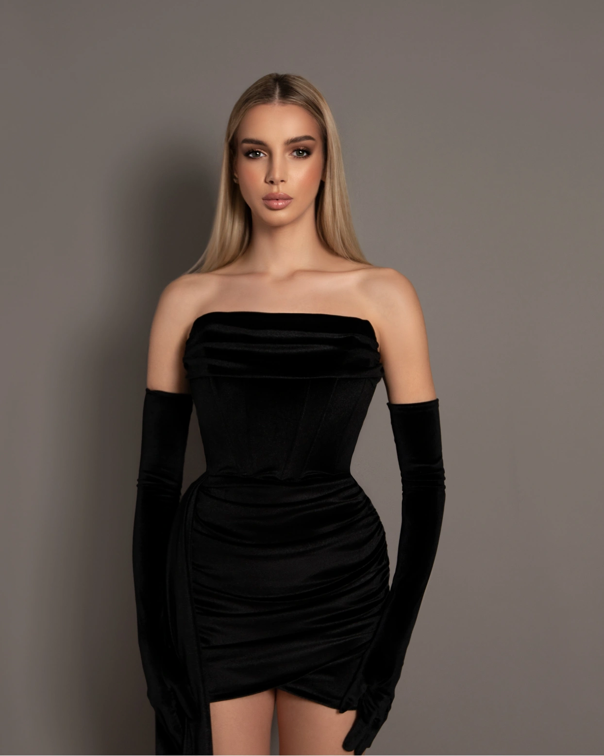 Рокля Anna Черна