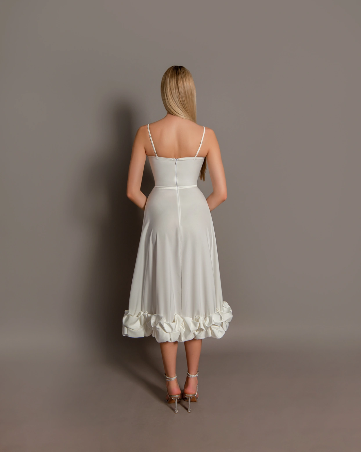 Рокля Juliana Бяла