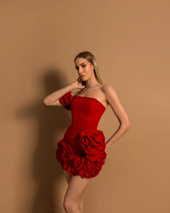 Рокля Lira Червена