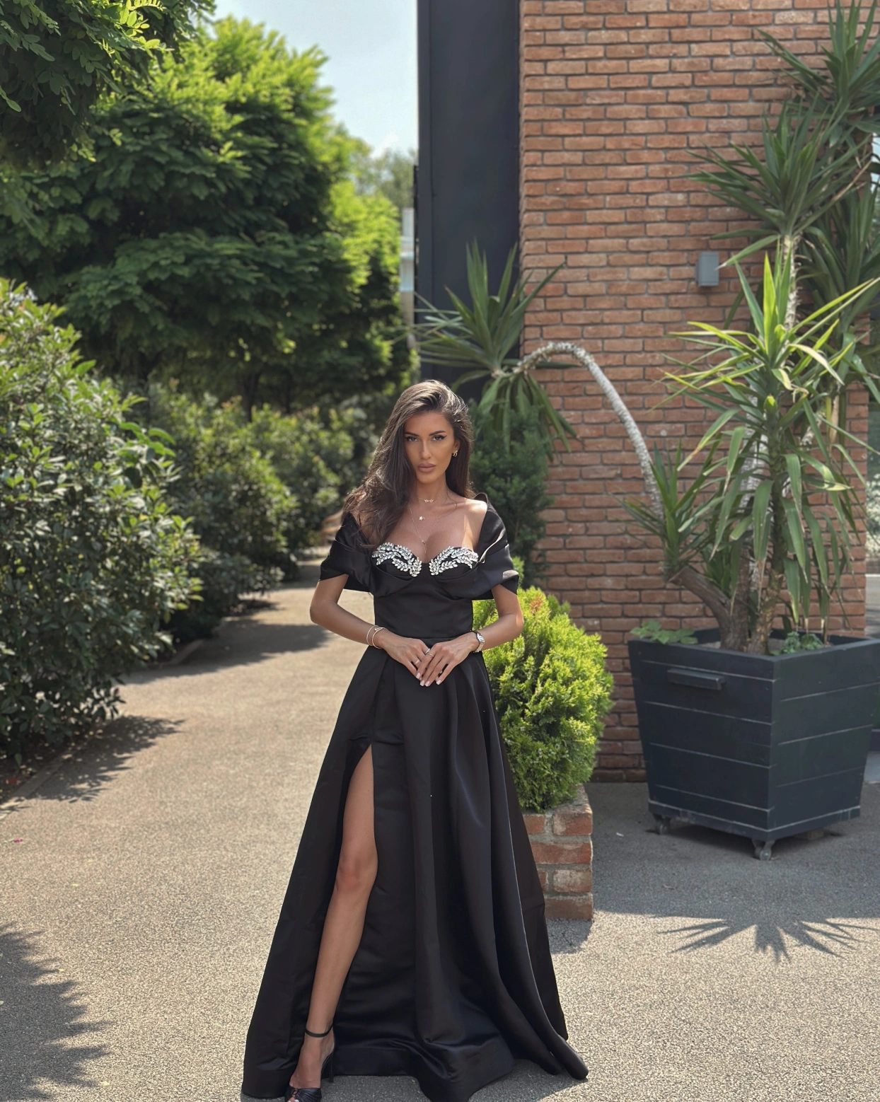 Рокля Allegra Черна