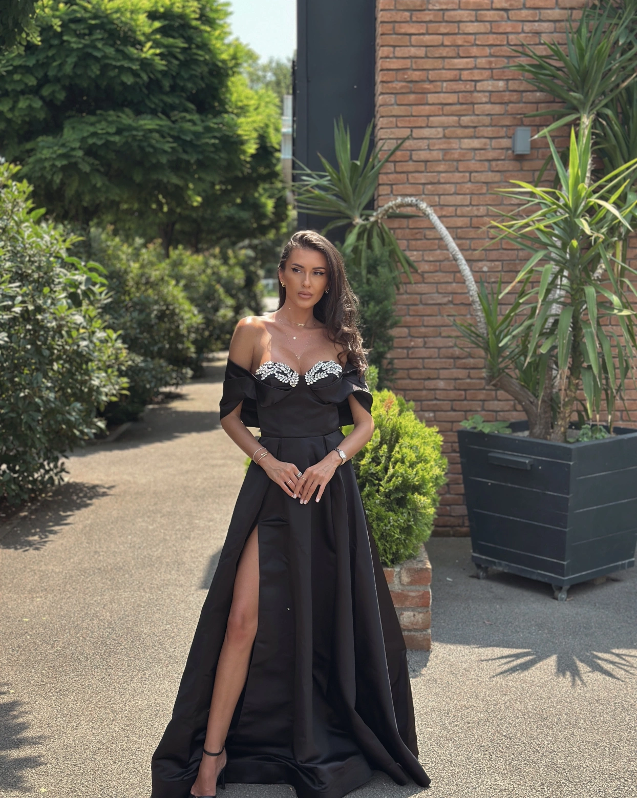 Рокля Allegra Черна