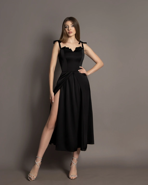 Рокля Anais Черна