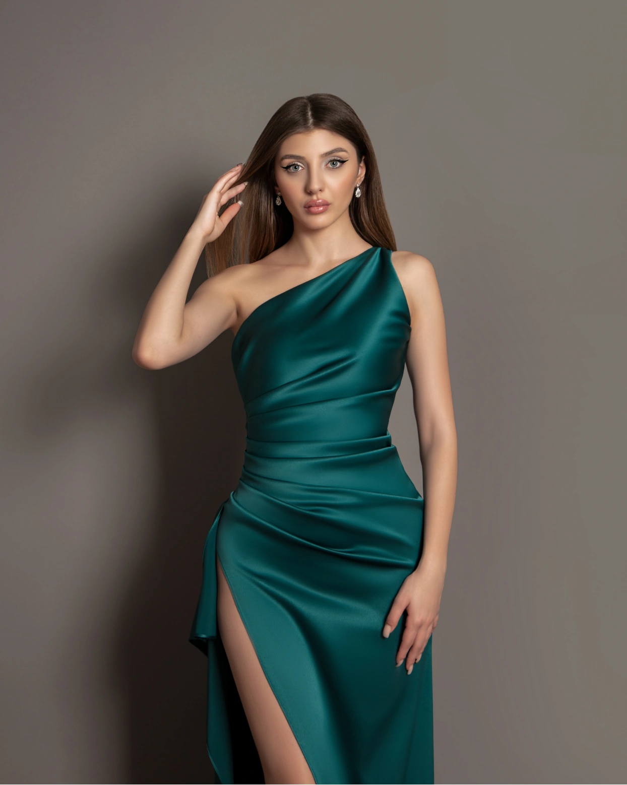 Рокля Ariel Зелена