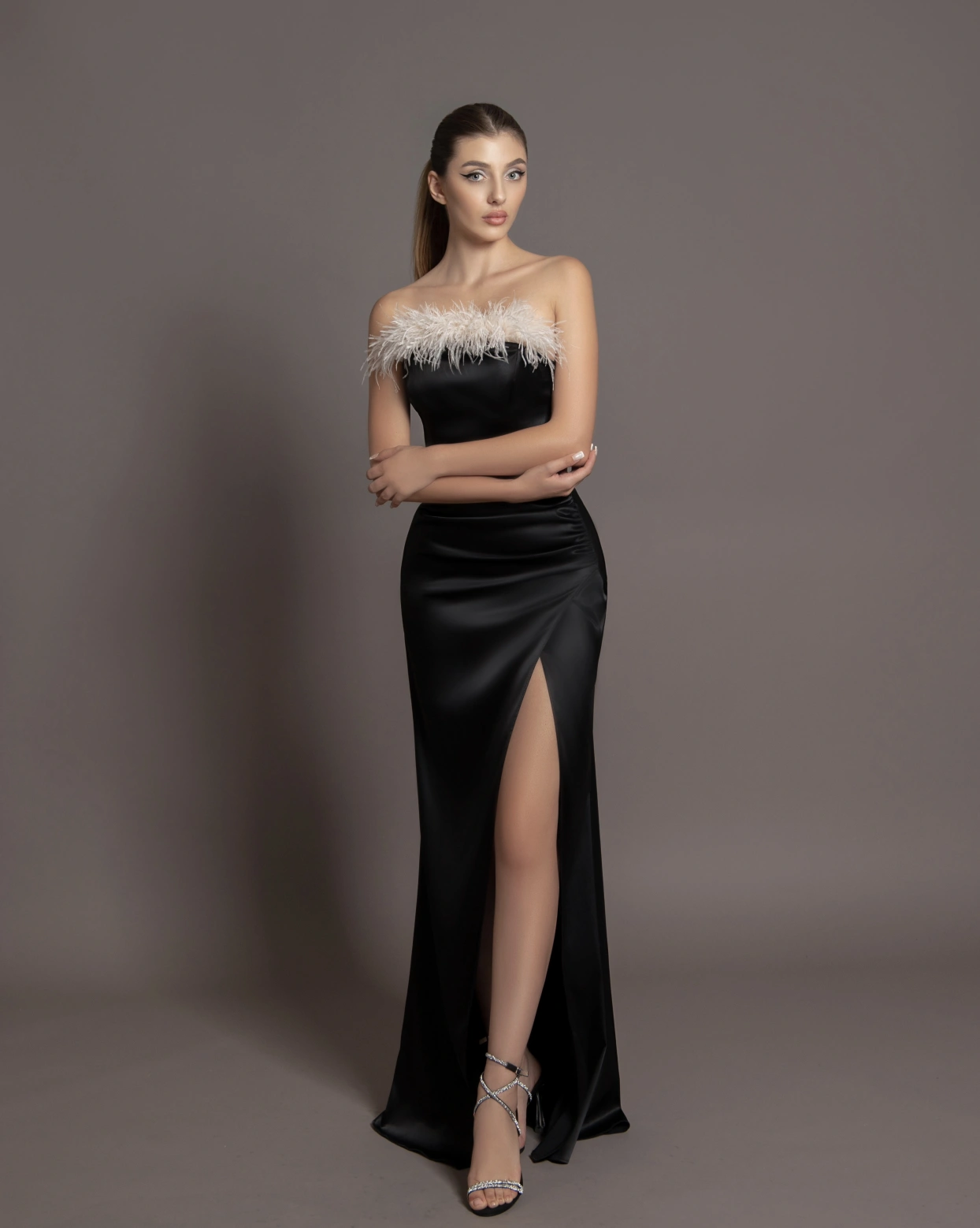 Рокля Emma Черна