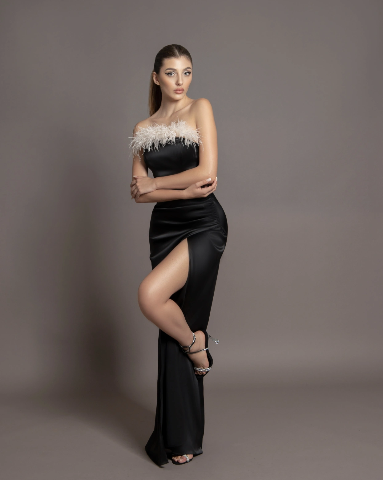 Рокля Emma Черна